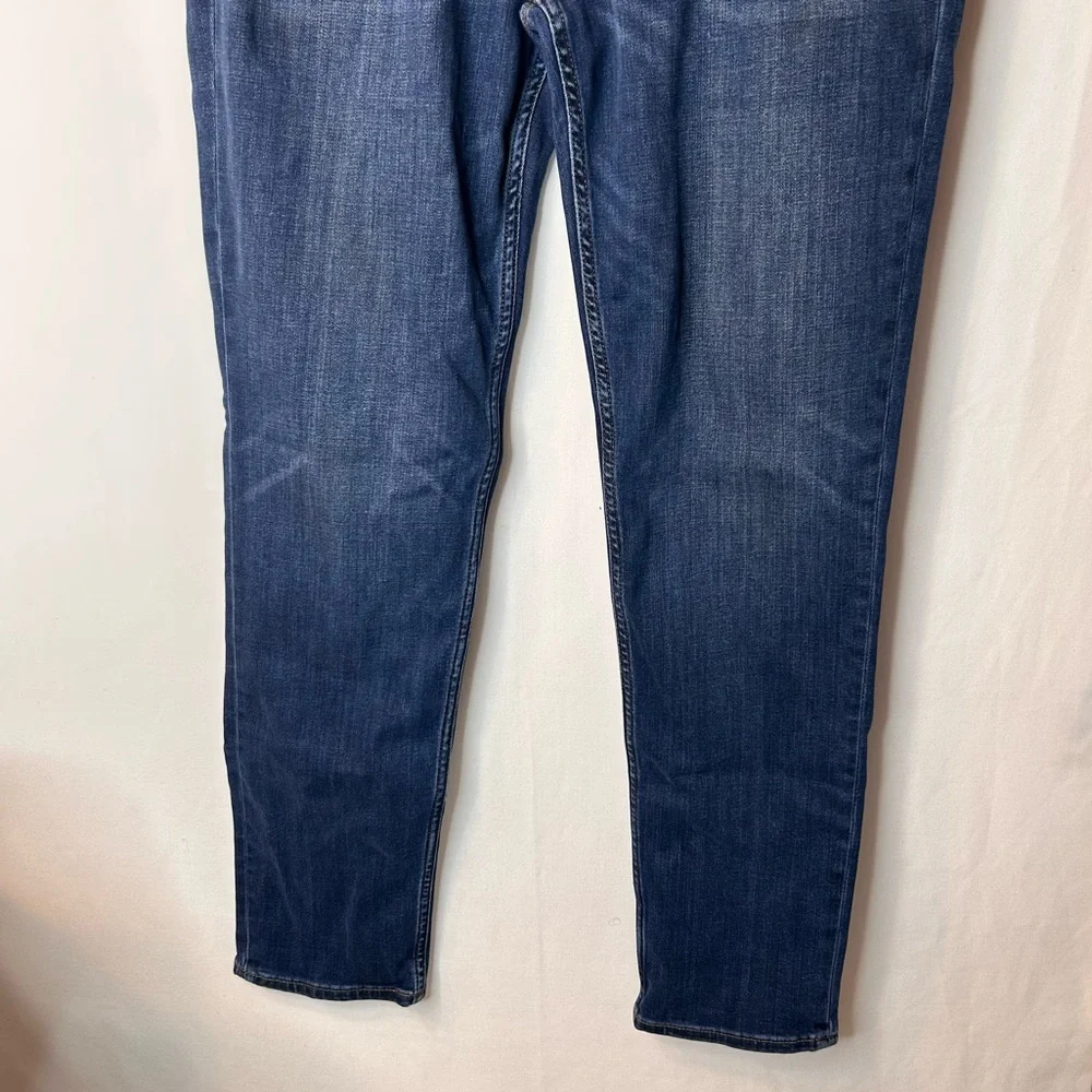 Banana Republic Men’s Dark Blue Traveler Slim Fit Jeans Denim Size 32X32